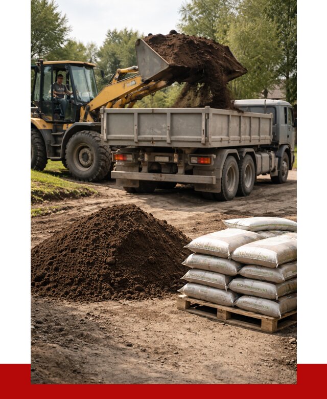 Почвогрунт в Евпатории с доставкой от 3371 р. за куб | ПРОНЕРУДЕвп