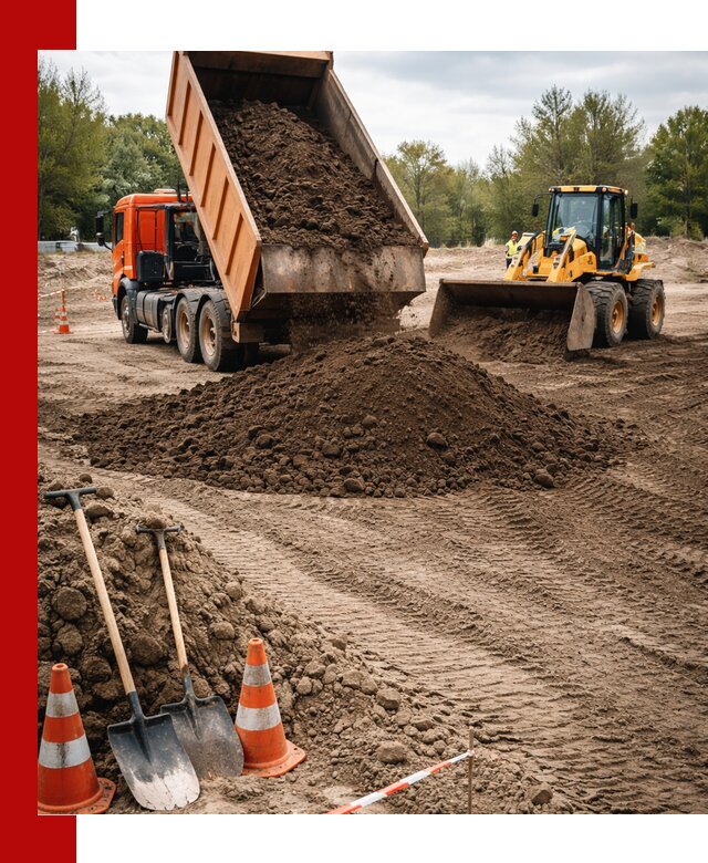 Поставка и доставка планировочного грунта в Евпатории