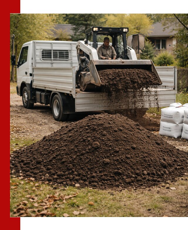 Доставка садовой земли в больших объёмах в Евпатории