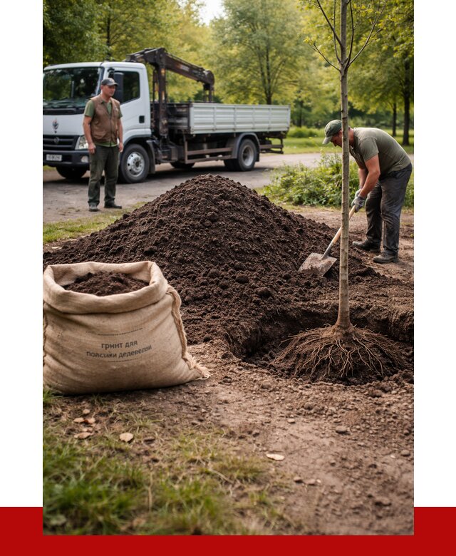 Грунт для посадки деревьев в Евпатории от 1264 р. | ПРОНЕРУДЕвп