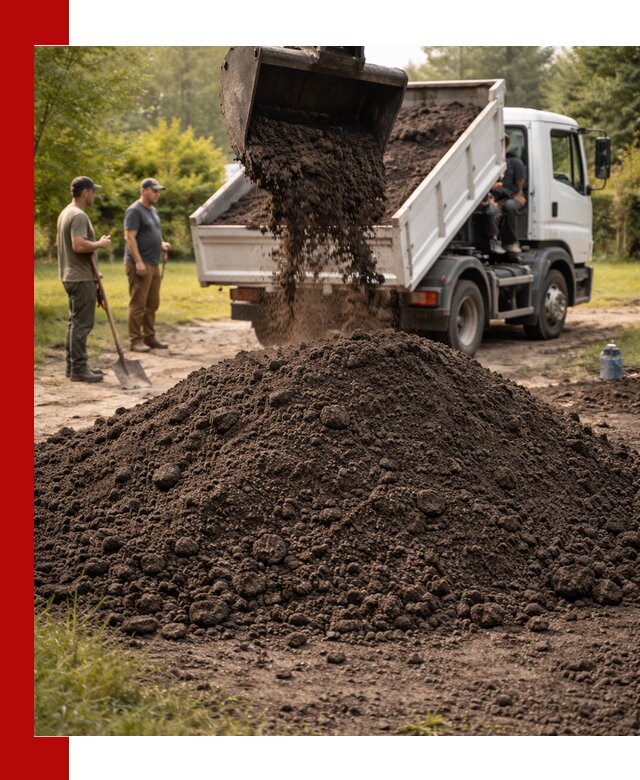 Доставка и продажа чернозема в Евпатории оптом и в розницу