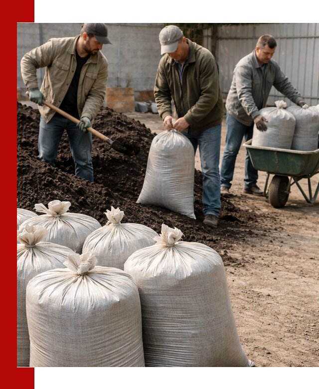 Купить чернозем в мешках с доставкой в Евпатории