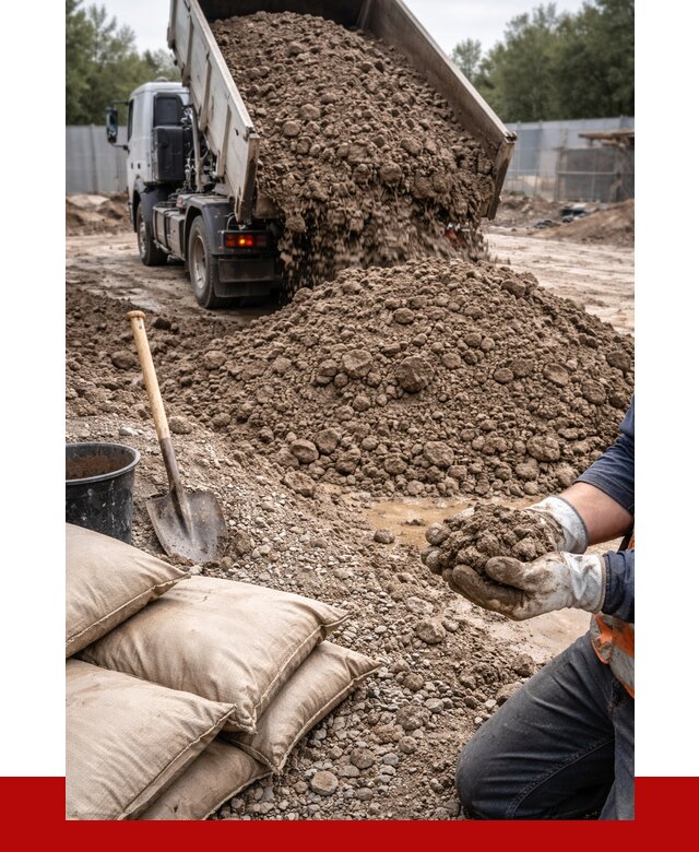 Купить глина для засыпки в Евпатории от 1264 р. за куб | ПРОНЕРУДЕвп