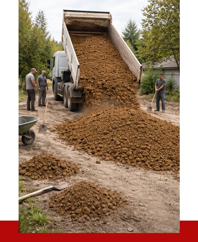 Купить суглинок с доставкой в Евпатории от 2633 р. за куб | ПРОНЕРУДЕвп