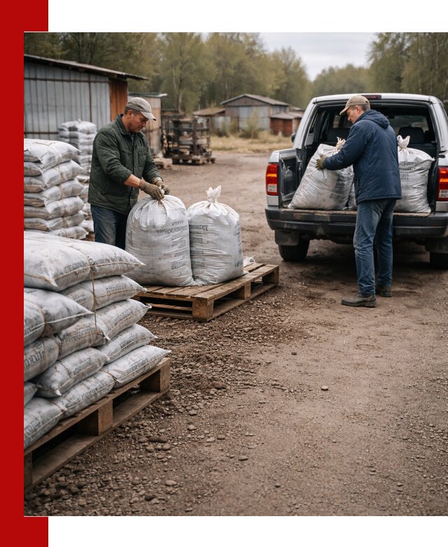 Купить конский навоз в мешках с доставкой в Евпатории