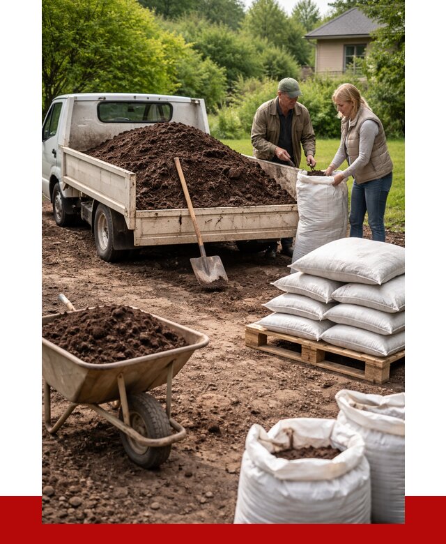 Перегной в мешках с доставкой в Евпатории от 2317 р. | ПРОНЕРУДЕвп