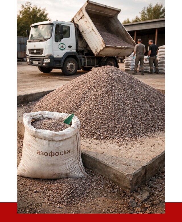 Купить азофоска в Евпатории с доставкой от 1264 р. за куб | ПРОНЕРУДЕвп