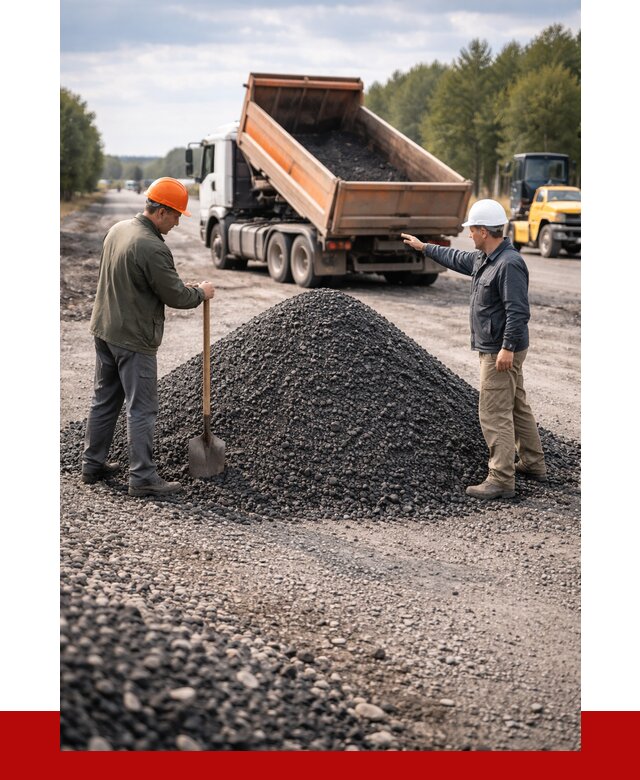 Купить асфальтовую крошку для дорог в Евпатории от 4424 р. | ПРОНЕРУДЕвп