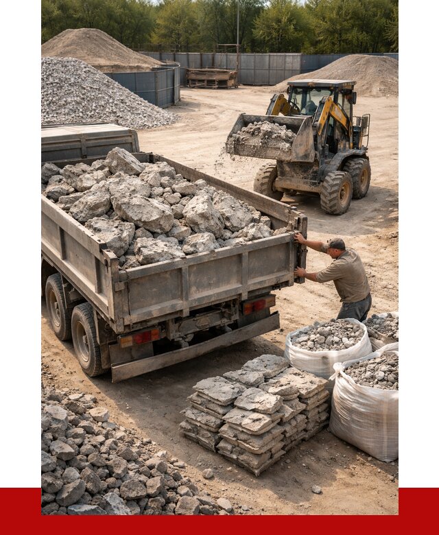 Купить бой бетона с доставкой в Евпатории от 5056 р. | ПРОНЕРУДЕвп