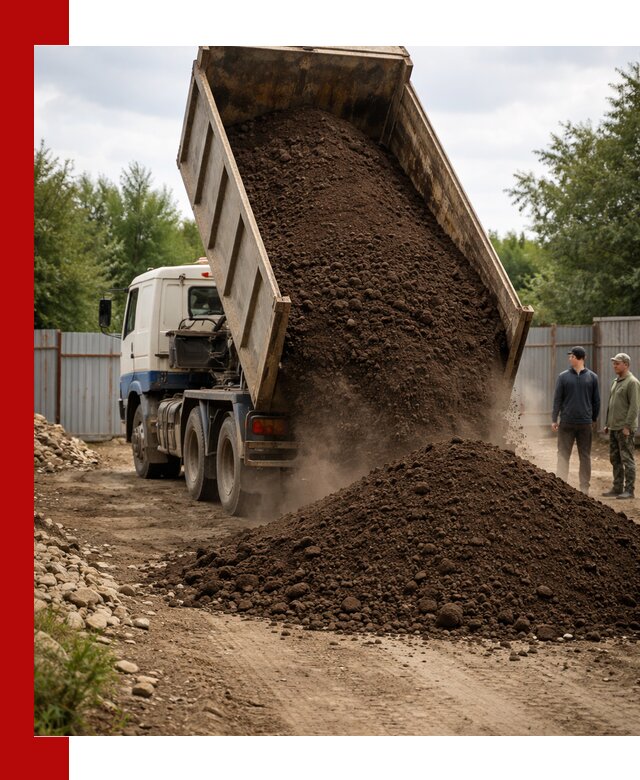 Доставка самосвалом 10 кубов в Евпатории быстро и надёжно