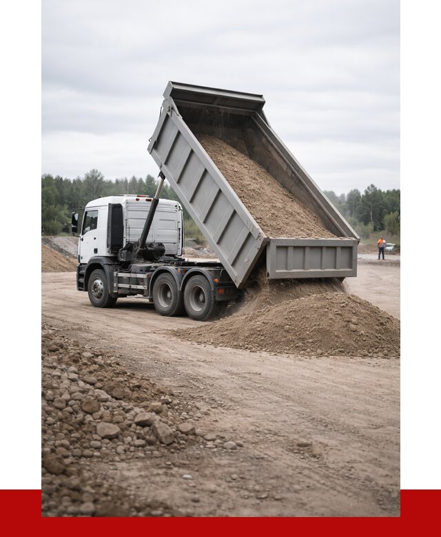 Доставка самосвалом 15 кубов в Евпатории от 6846 руб. | ПРОНЕРУДЕвп