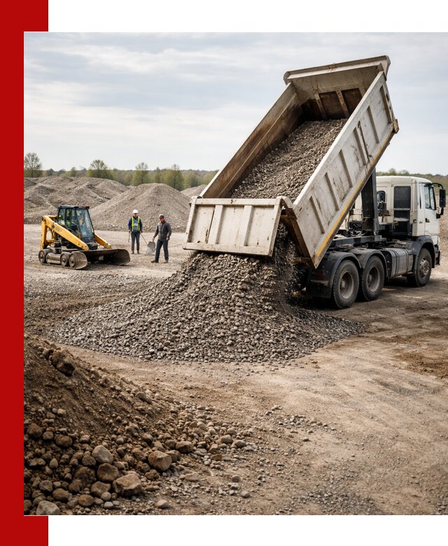 Доставка самосвалом 25 м³ в Евпатории быстро и надежно