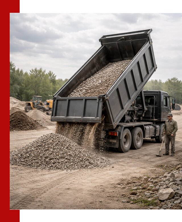 Доставка самосвалом 30 м3 по выгодным ценам в Евпатории