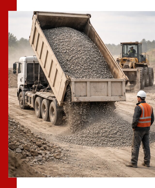 Доставка самосвалом 40 кубов цемента и сыпучих в Евпатории