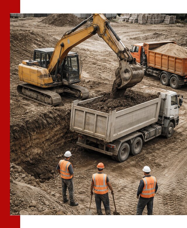 Разработка грунта для строительства и благоустройства в Евпатории