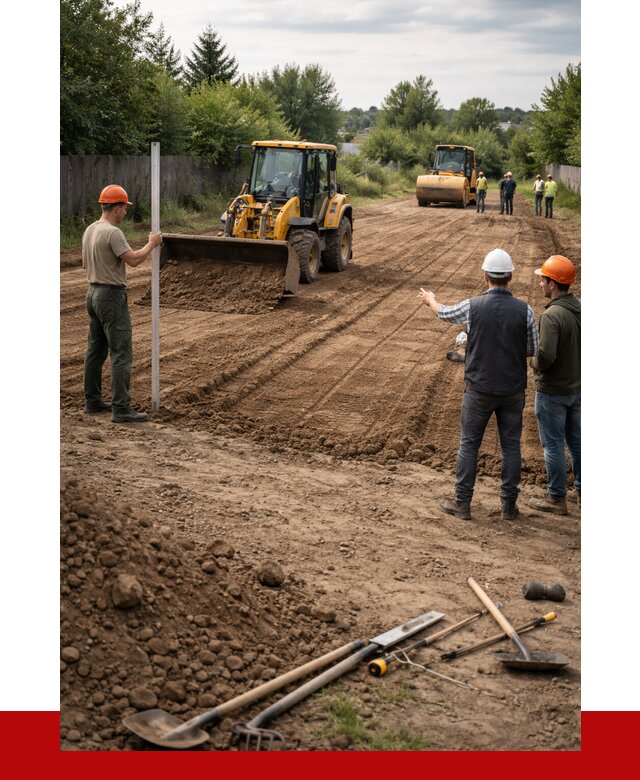 Планировка участка грунтом в Евпатории от 4740 р ПРОНЕРУДЕвп